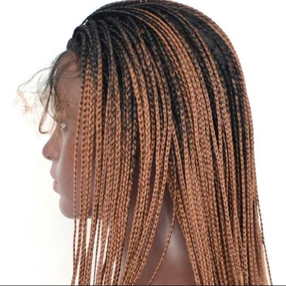 ?Kristin 18” #1B/30 Braided LaceFront WIG *NWT*? display picture 3